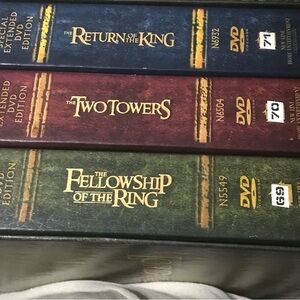 Lord of the Rings Extended Edition DVD Set